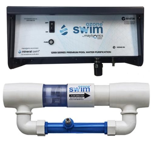 Home POOL OZONE UNIT MAYTRONICS MINERAL SWIM SYSTEM 1200I (POOLS UP TO 60000LT)