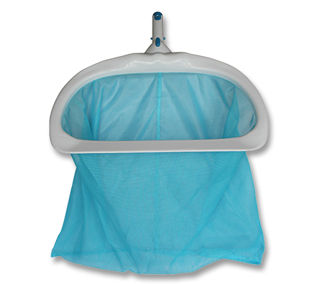 Home POOL LEAF RAKE DELUX WHITE WITH V-CLIP SPECK